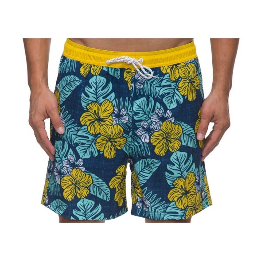 Reef Men's Brockman Volley Swim Trunks Blue NWT
